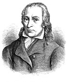 &quot;Salzmann, Christian Gotthilf, 1.6.1744 - 31.10.1811, German theologian and pedagogue, portrait, pastor, priest, 1784 founder of - AG3AM7