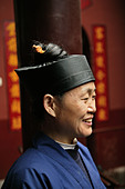 Portrait of a chinese nun, Nunnery Huanting, <b>Heng Shan</b> South, Hunan province <b>...</b> - BAY7P2