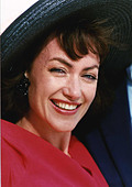 Susan Gilmore actress from Howards Way October 1989 - Stock Image - B4N7PK - B4N7PK