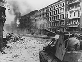 Great Patriotic War. Battle Of Berlin, 1945 Stock Photo, Royalty Free ...