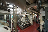 Berthing Compartment Onboard The Uss Yorktown Aircraft Carrier Stock ...