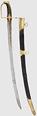 A Prussian hussar officer's sabre, ca. 1780. Slightly curved blade ...